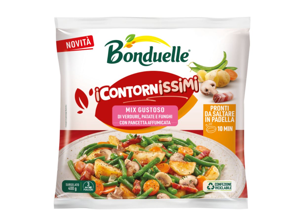 Bonduelle amplia la gamma dei Contornissimi con cinque nuove referenze nel fresco e nel frozen