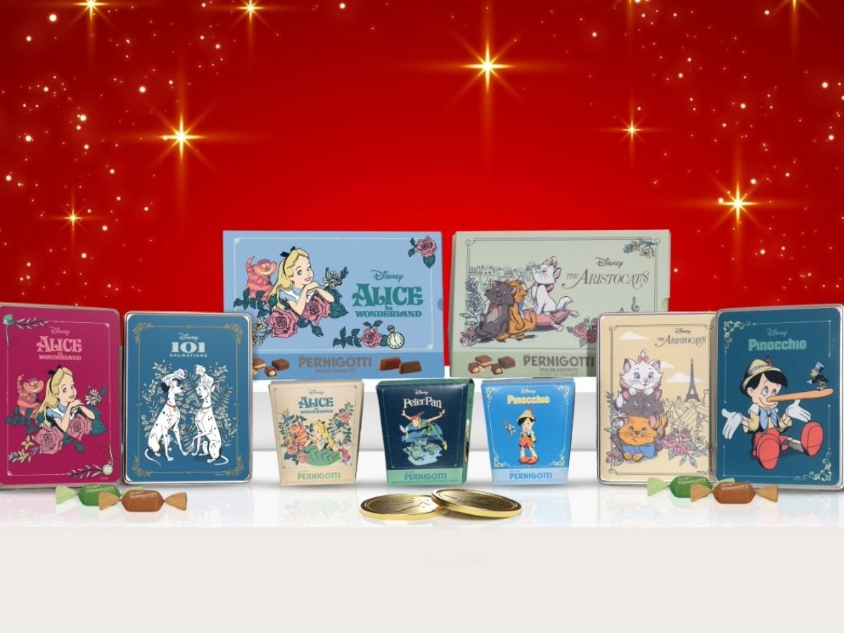 Pernigotti presenta la nuova linea di prodotti ispirati ai grandi classici Disney