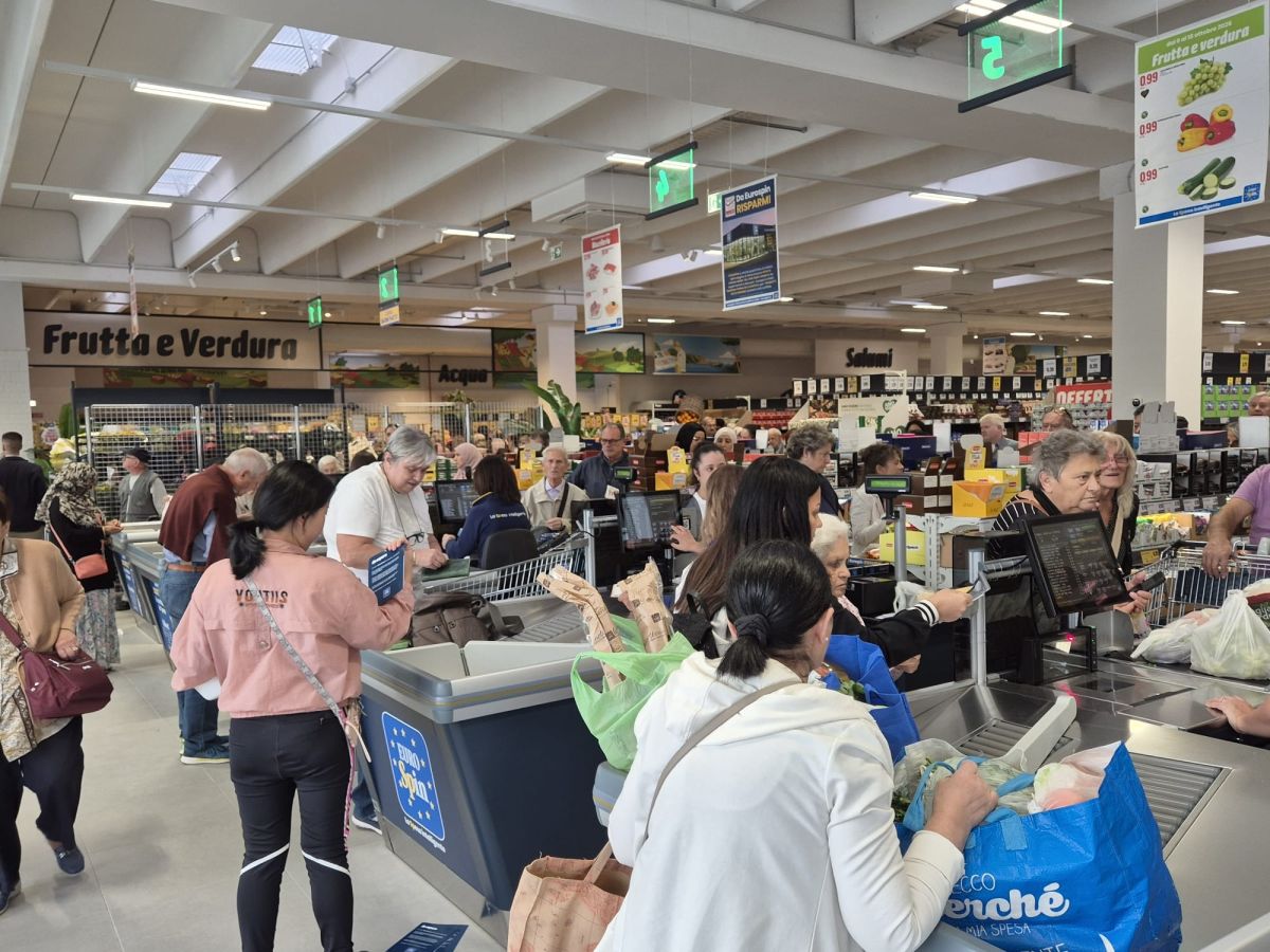 Eurospin, inauguración por todo lo alto de la tienda ex Coop de Sesto Marelli  