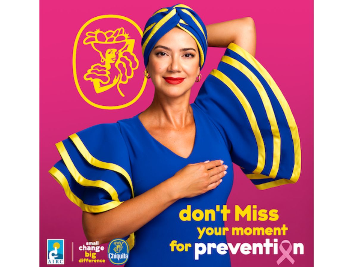 Chiquita rinnova il sostegno a Fondazione Airc per il Mese Rosa