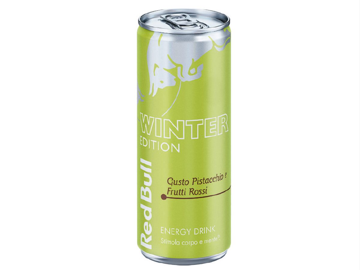 Red Bull presenta la nuova Red Bull Winter Edition al gusto Pistacchio e Frutti Rossi