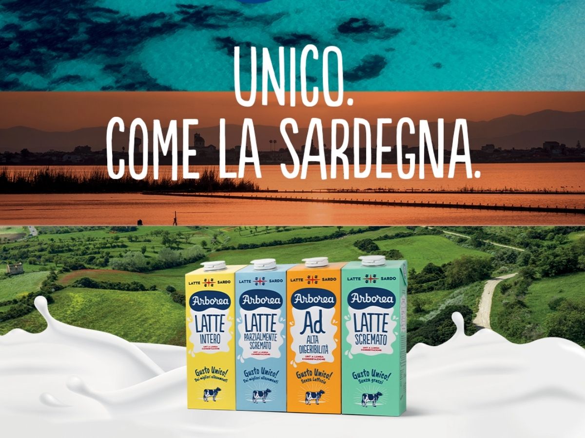 La Cooperativa Latte Arborea lancia la nuova campagna che racconta l'unicità della Sardegna