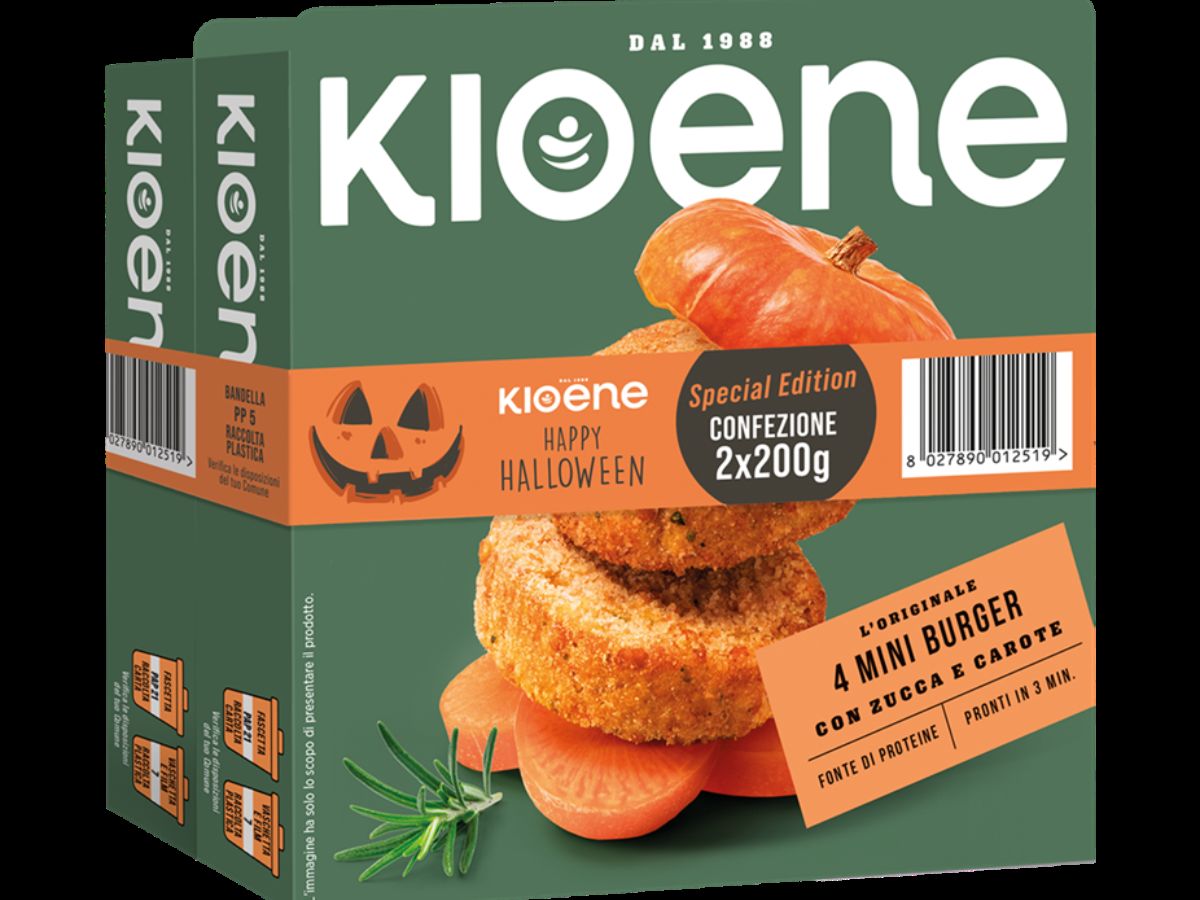 Kioene celebra Halloween con un’edizione speciale dedicata ai Mini Burger Zucca e Carote