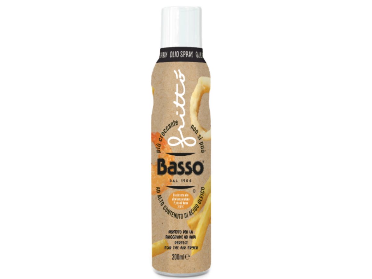 Olio Basso lancia Frittò Spray, la formula dedicata alla frittura in un nuovo formato performante