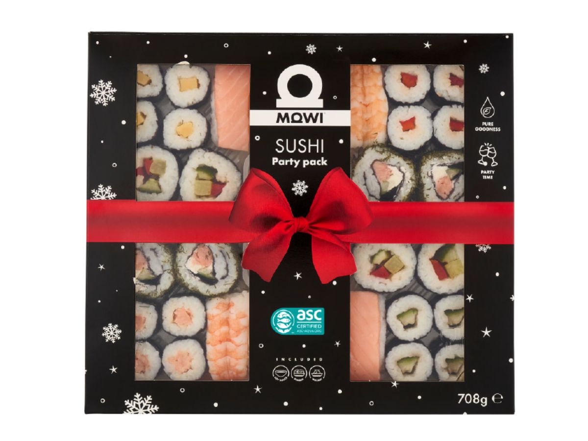 Mowi presenta tre special edition di salmone pensate per celebrare il Natale con originalità