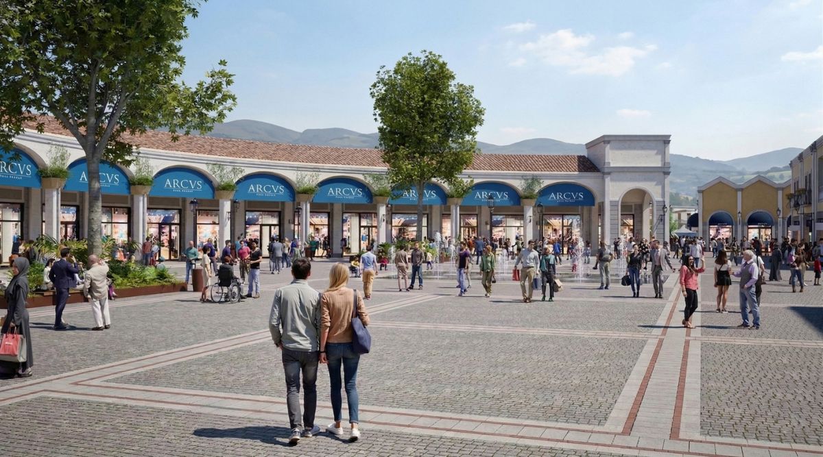 Roma Outlet Village apre il 7 novembre: 100 milioni di investimento