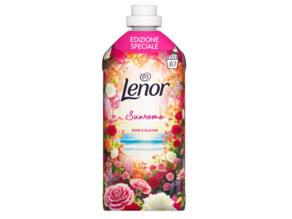 Lenor e Dash presentano la Sanremo Collection, la limited edition ispirata alla Città dei Fiori