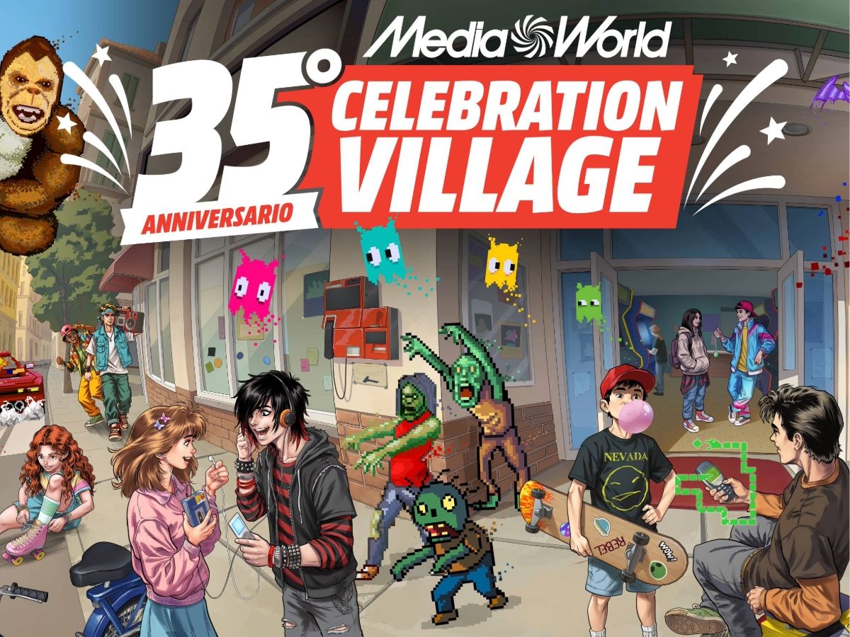 MediaWorld festeggia 35 anni a Lucca Comics & Games 2026 con il Celebration Village