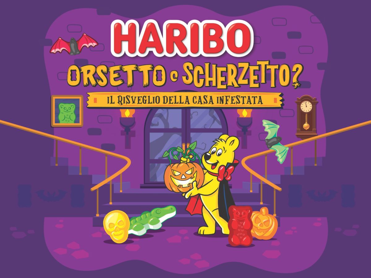 Haribo rinnova il suo appuntamento dedicato alla festa di Halloween con "Orsetto o Scherzetto"
