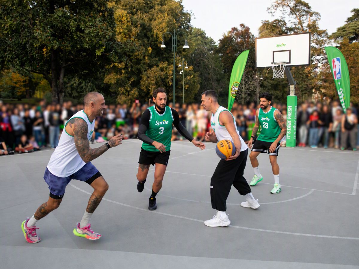 Sprite afforza la propria presenza nel mondo del basket attraverso la partnership globale con Nba