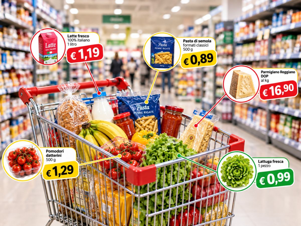 Sprint dei prezzi al consumo: a ottobre +5,4%. Carrello della spesa più lento, +2,5%