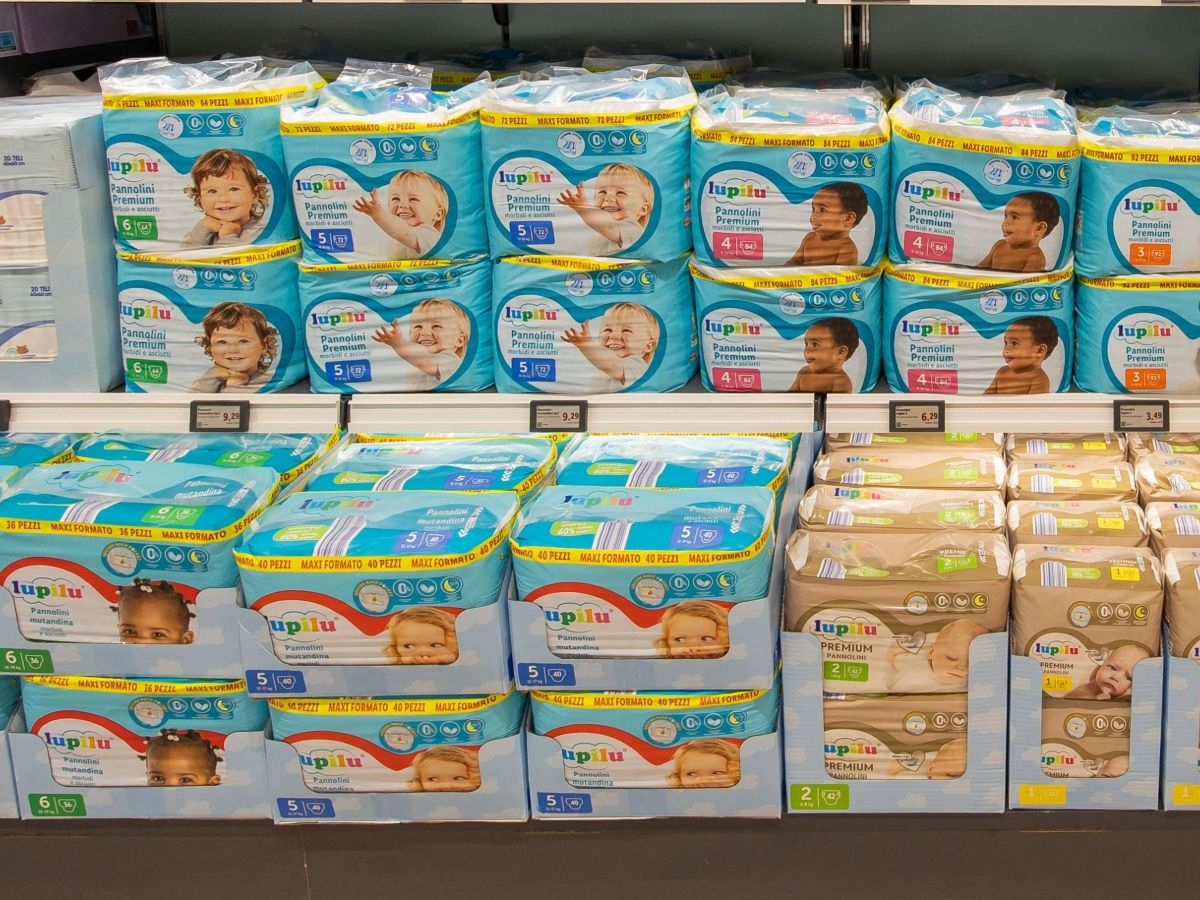 Lupilu di Lidl è il brand di pannolini a Mdd più acquistato in Italia secondo il Consumer Panel NIQ