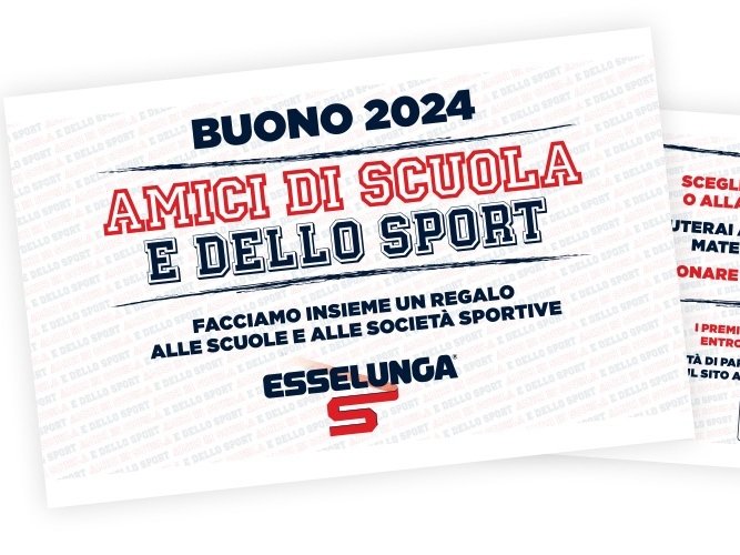 Esselunga: torna Amici di scuola e dello sport