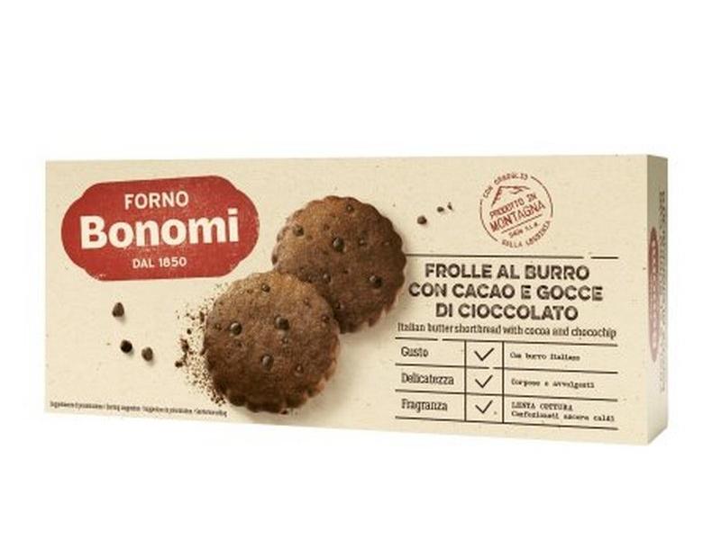 Forno Bonomi propone le frolle al burro con cacao e cioccolato