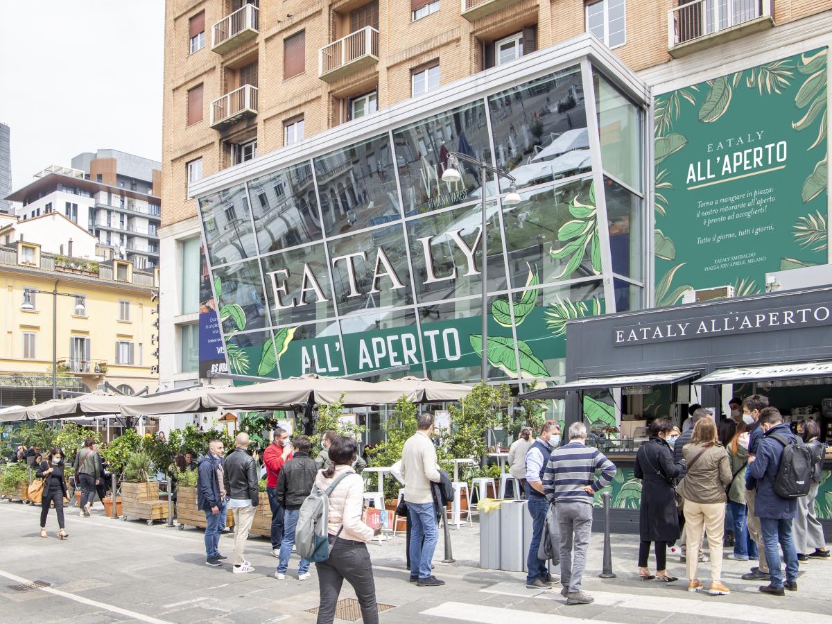 Il nuovo look di Eataly Smeraldo. Dal 3 ottobre 50 eventi food