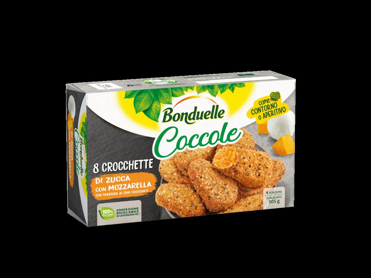 Bonduelle - Crocchette di zucca con mozzarella