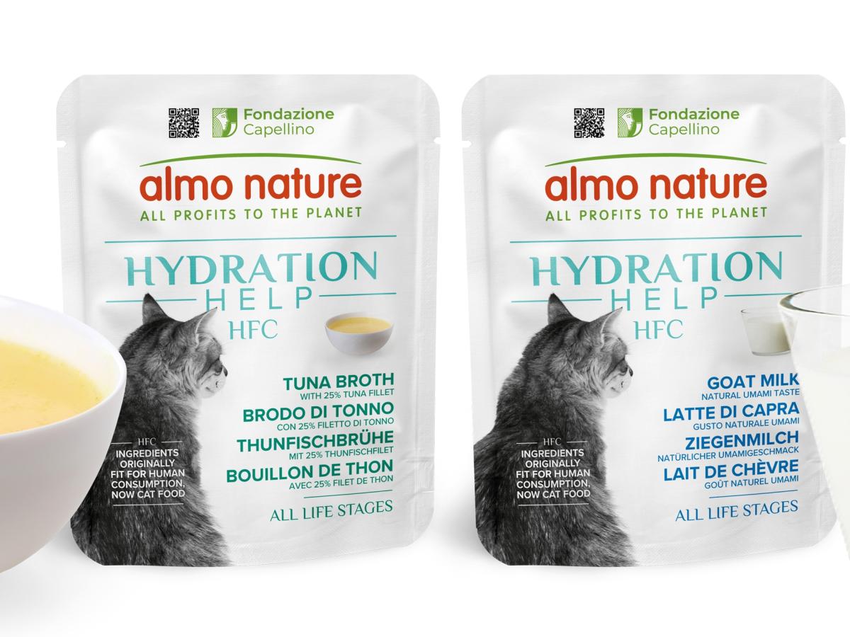 HFC Hydration Help: i nuovi pouch per gatto monoproteici e ad alta idratazione 