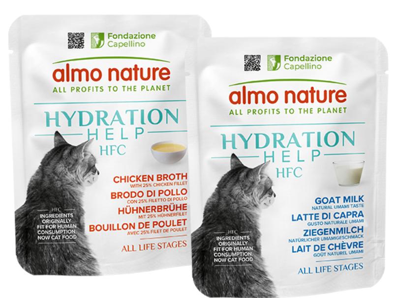 HFC Hydration Help: i nuovi pouch per gatto monoproteici e ad alta idratazione 