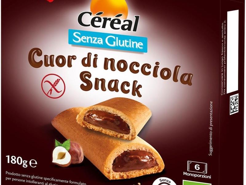 Cereal Cuor di nocciola snack