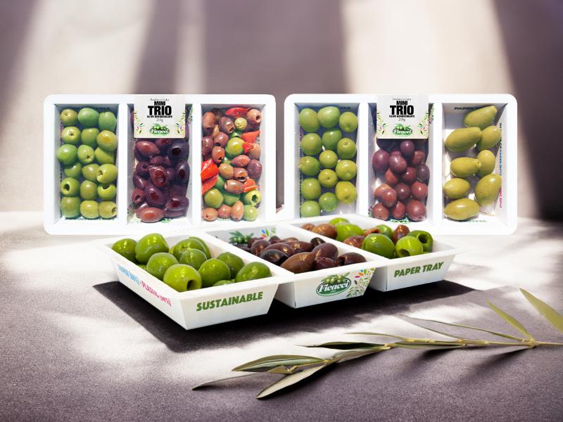 Ficacci lancia l'innovativo Mini Trio di olive da tavola