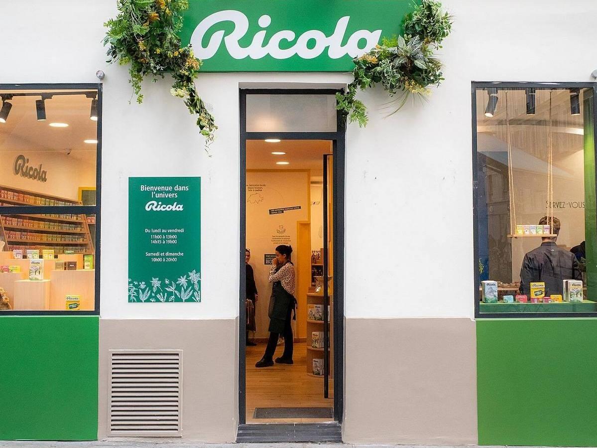 Ricola: primo negozio a Parigi centro