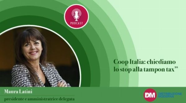 Latini (Coop Italia): “chiediamo lo stop alla tampon tax”