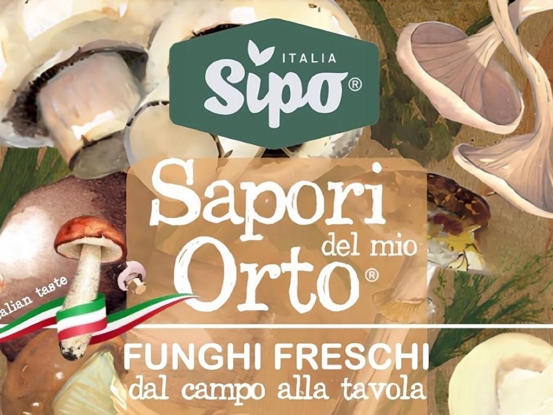 Funghi freschi Sapori del mio Orto - etichetta