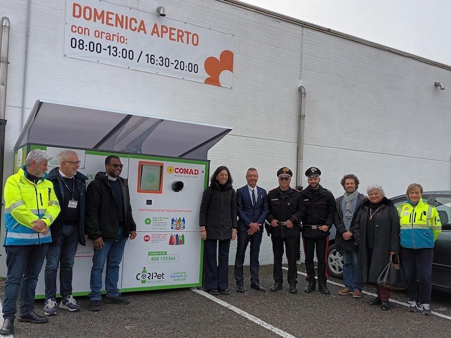 Installato un ecocompattatore nel Conad di Montopoli in Val d’Arno  