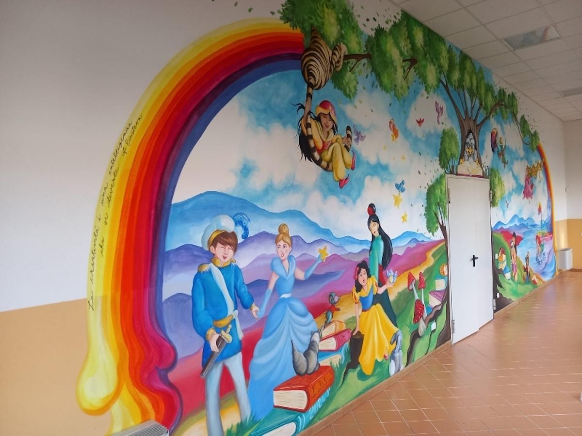 “Un futuro da colorare” di Fila dà vita a un murales