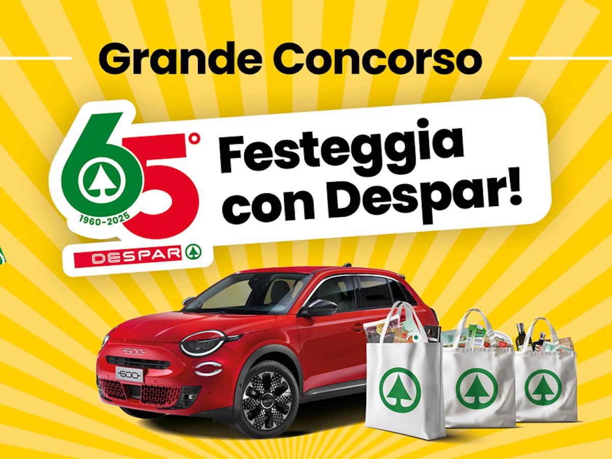 Despar celebra il 65° compleanno in Italia con un concorso