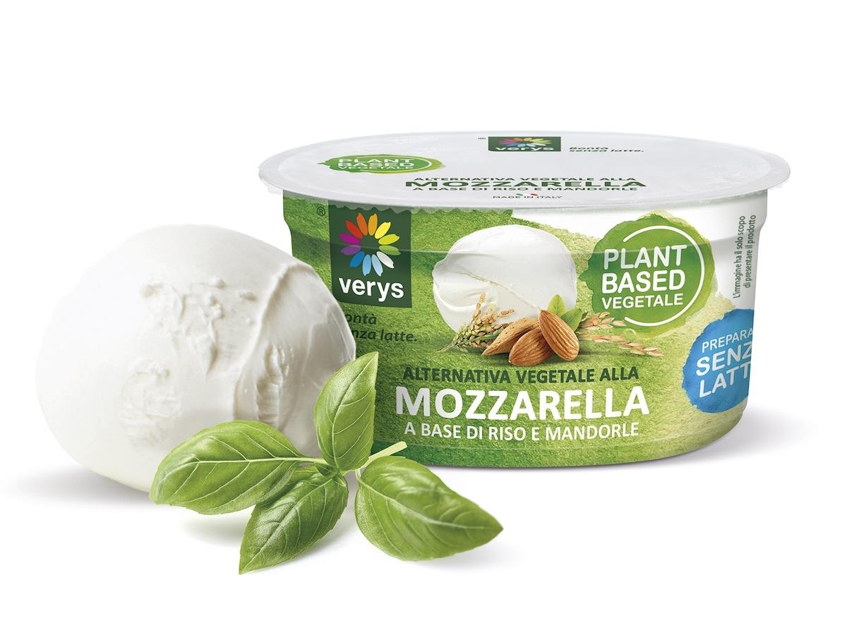  Verys lancia la mozzarella 100% vegetale in acqua