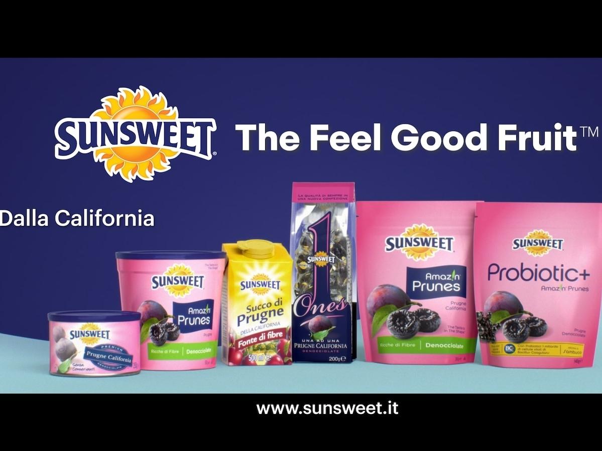 Sunsweet torna on air in tv