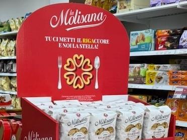 Rigacuore La Molisana protagonista di una strategia retail a San Valentino