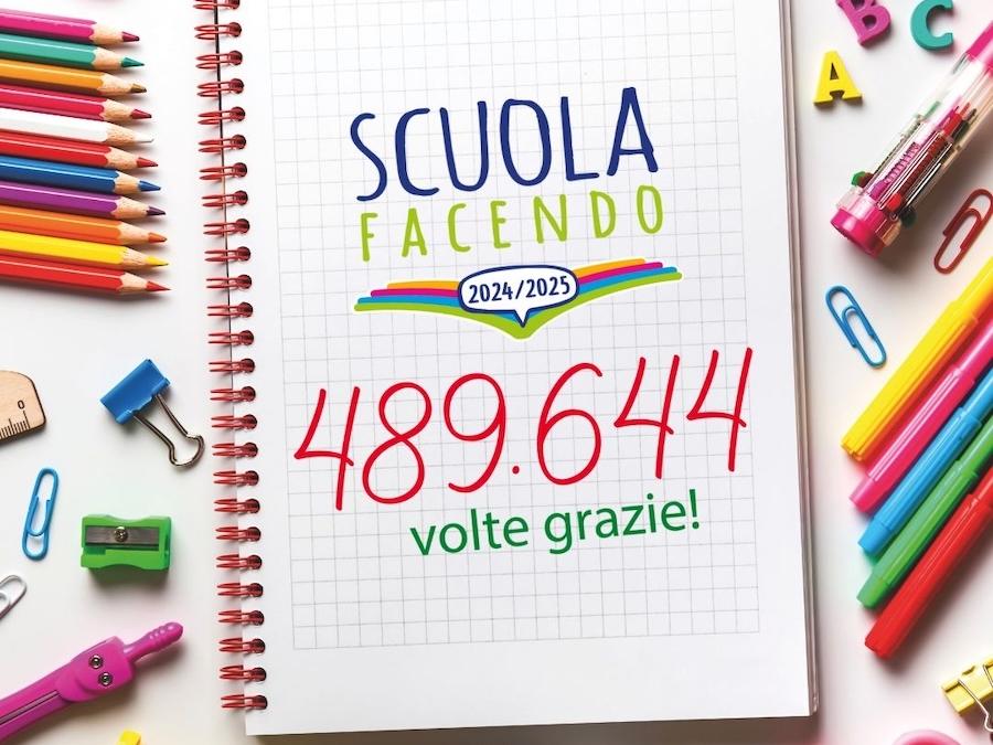 Despar, con Scuolafacendo donati 13.800 premi in attrezzature e materiale didattico 