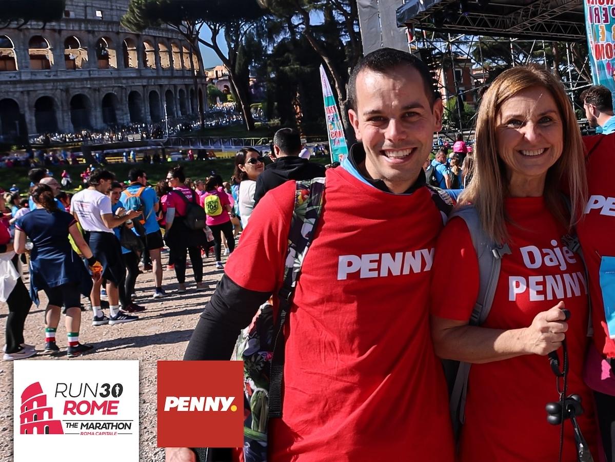 Penny Italia corre la “Acea run Rome the Marathon 2025”