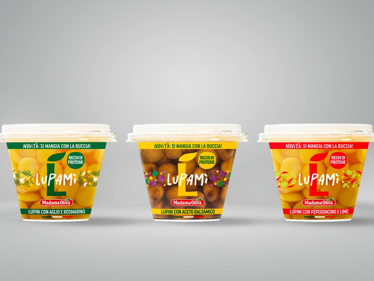 Madama Oliva lancia “Lupamì”: i lupini gourmet da mangiare con la buccia - In vetrina a Tuttofood Milano 2025 - Pad 5 stand F07
