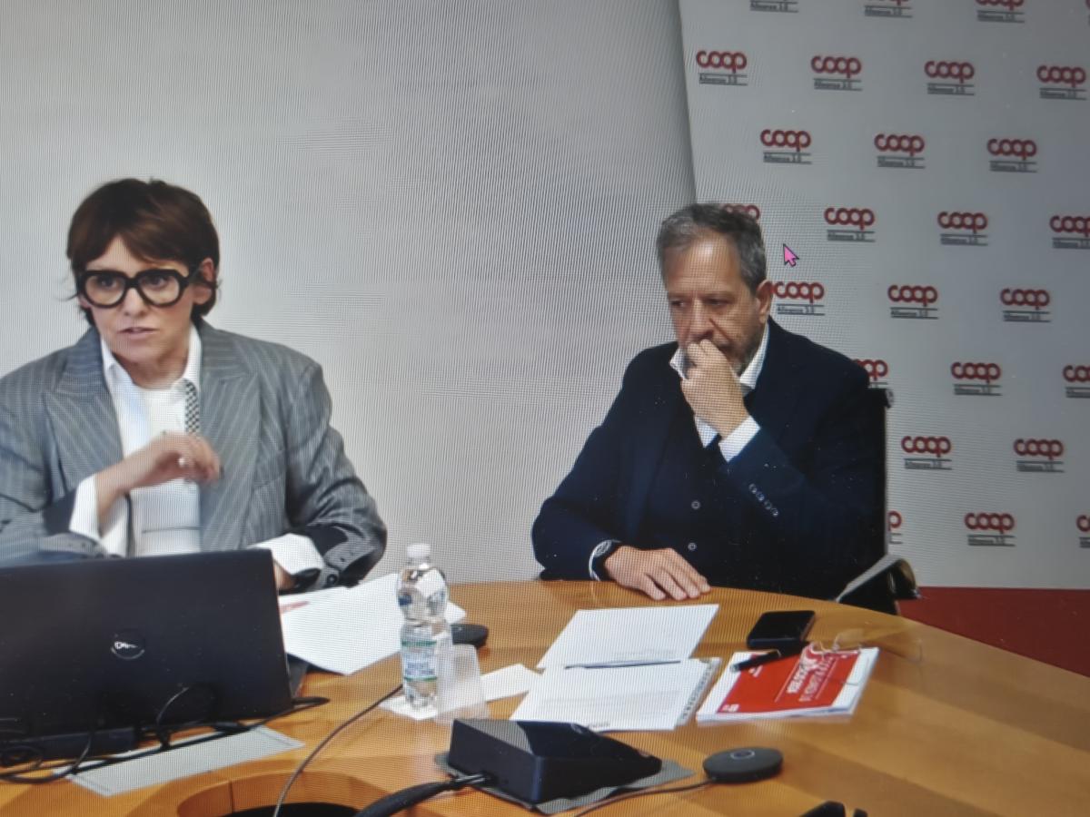 Milva Carletti e Domenico Trombone Coop Alleanza, vendite a 5,73 miliardi. Cambio di governance in vista