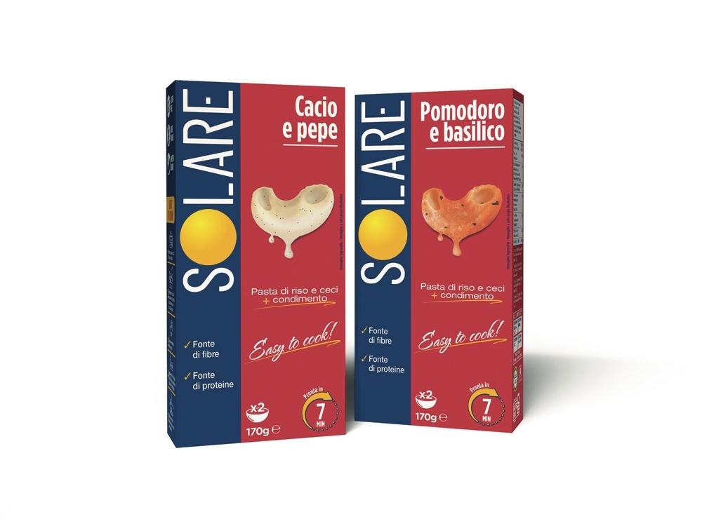 Pasta Solare di riso integrale e ceci con condimento è la novità di Farmo