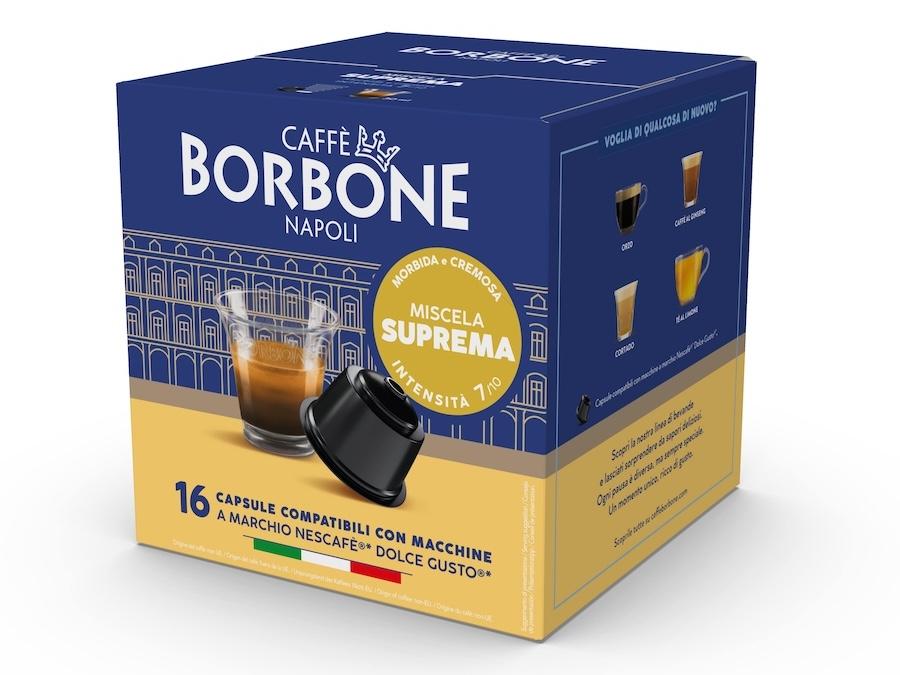 New entry e restyling per Caffè Borbone