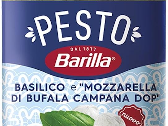 Barilla lancia il Pesto basilico e Mozzarella di Bufala Campana Dop