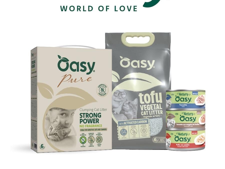 Oasy rinnova l'immagine e lancia nuove referenze