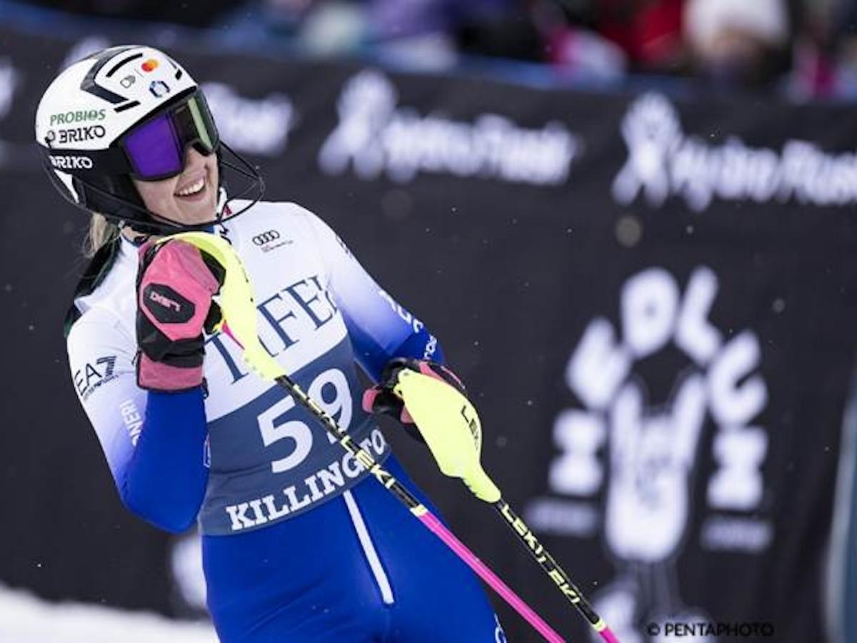 Probios scende in pista con Giorgia Collomb