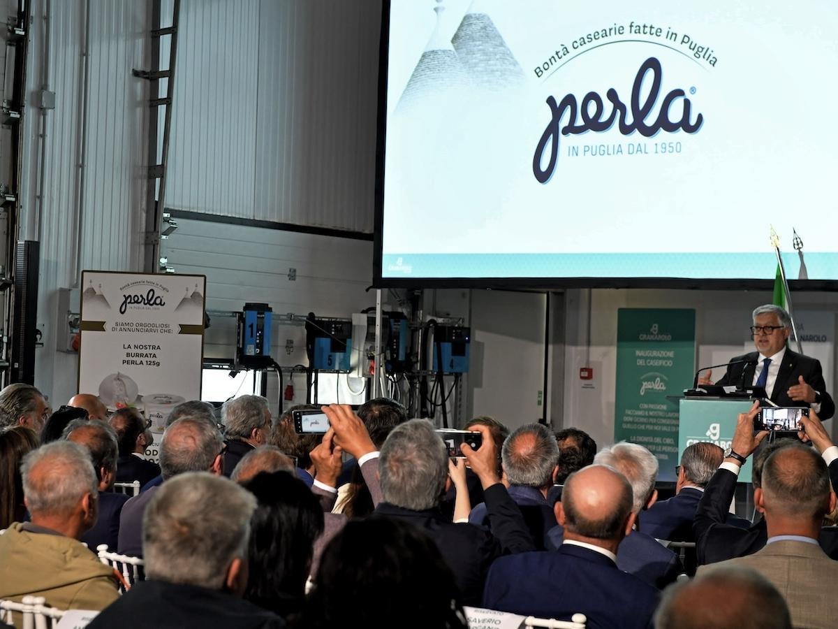 Granarolo, inaugurato il nuovo Caseificio Perla di Gioia del Colle