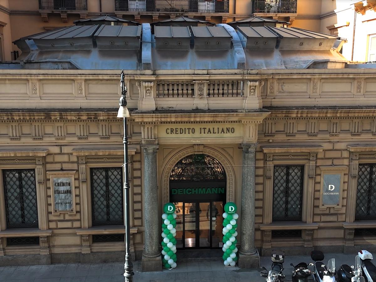 Il negozio Deichmann di Palermo 2024 positivo per Deichmann