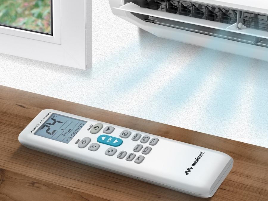 Da Meliconi il telecomando universale per i condizionatori di casa
