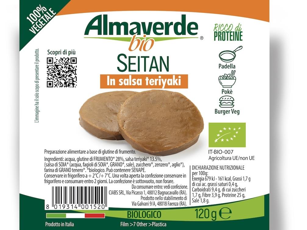 Pack monoporzione per il Seitan in salsa teriyaki di Almaverde Bio