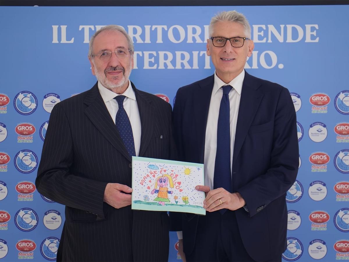 Raccolta fondi per l'Ospedale Pediatrico Bambino Gesù con il progetto del Gruppo Gros