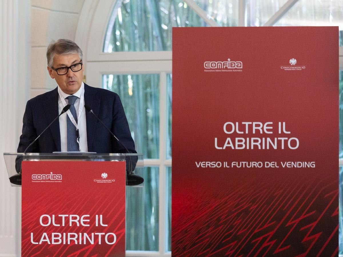 Massimo Trapletti, presidente di Confida Distribuzione automatica in calo