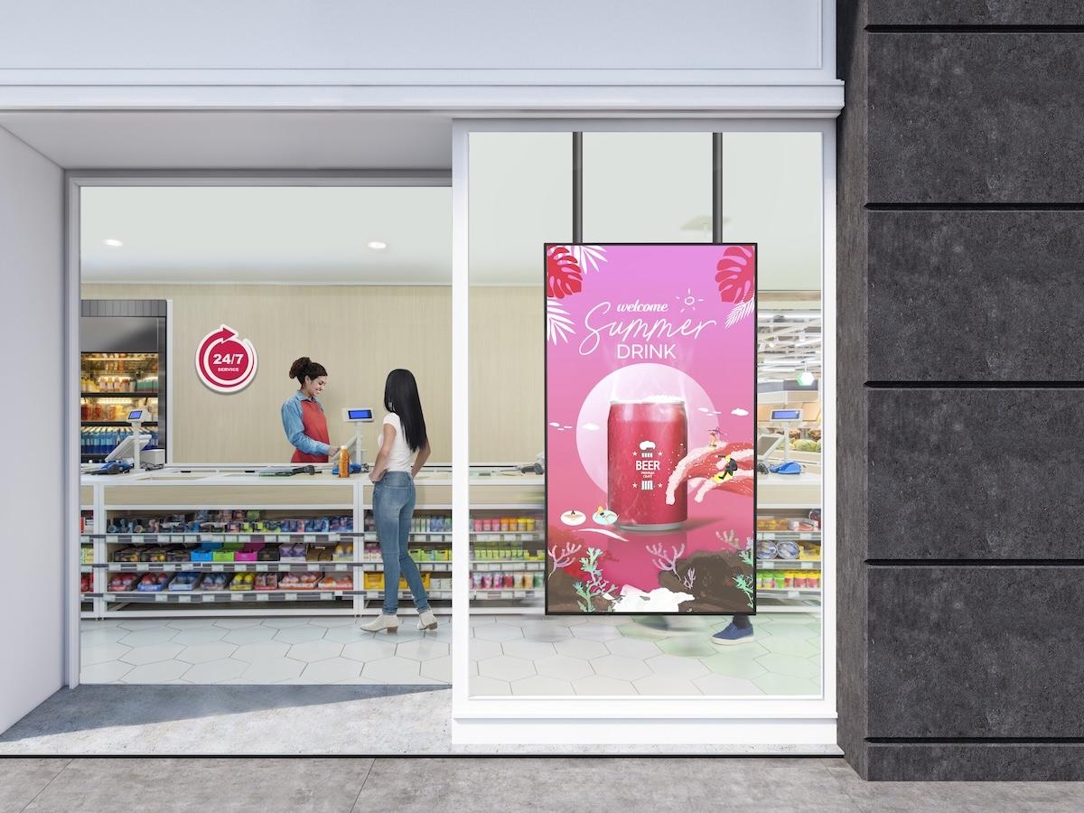 Lg innova il retail con i display high brightness