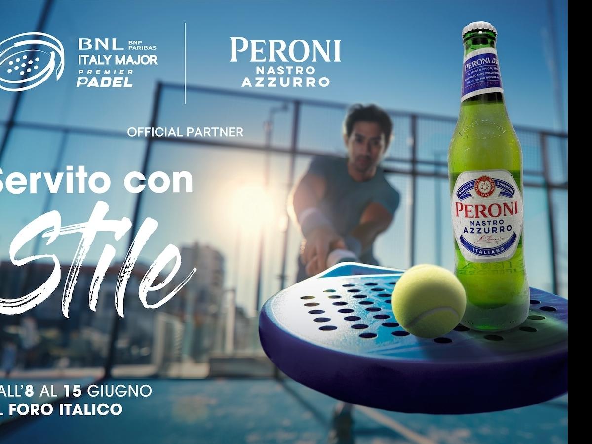 Peroni Nastro Azzurro incontra il padel